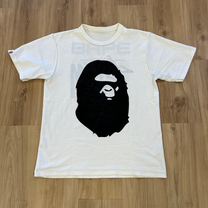 Stussy x BAPE World Tour Tee 'White'