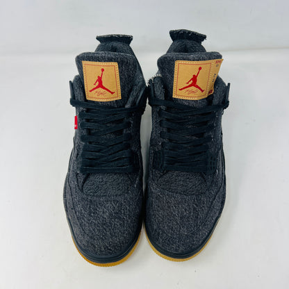 Jordan 4 Retro Levi's Black (Blank Tag)