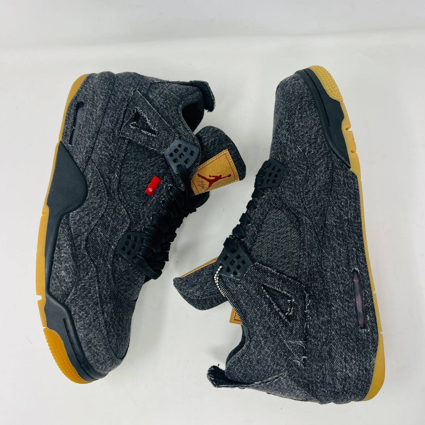 Jordan 4 Retro Levi's Black (Blank Tag)