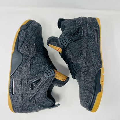 Jordan 4 Retro Levi's Black (Blank Tag)
