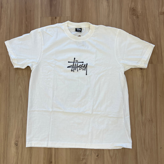 Stüssy Surf Tomb T Shirt White