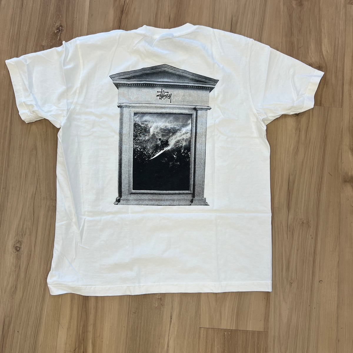 Stüssy Surf Tomb T Shirt White