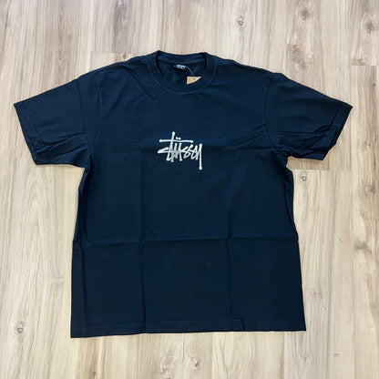 Stüssy Surf Tomb T Shirt Black