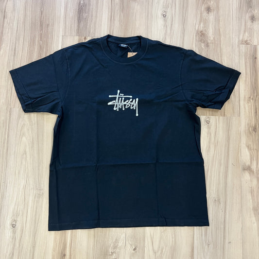 Stüssy Surf Tomb T Shirt Black