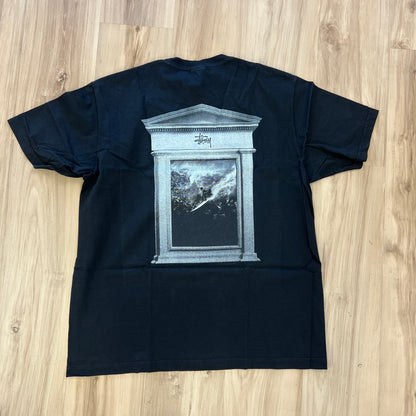 Stüssy Surf Tomb T Shirt Black