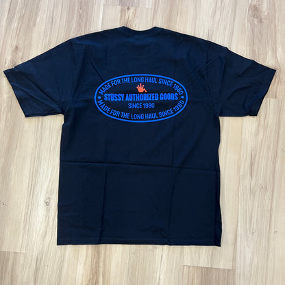 Stussy Authorized T Shirt Black