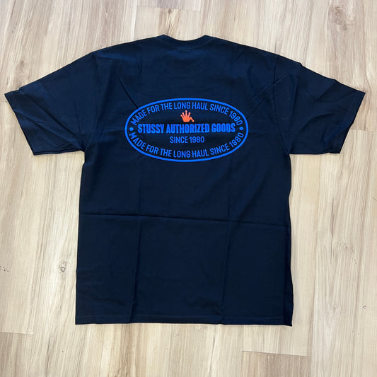 Stussy Authorized T Shirt Black