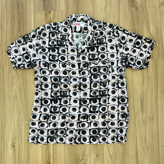 Supreme x Comme des Garçons SHIRT Eyes Rayon Shirt