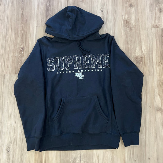 Supreme Gems Hooded Sweatshirt Black