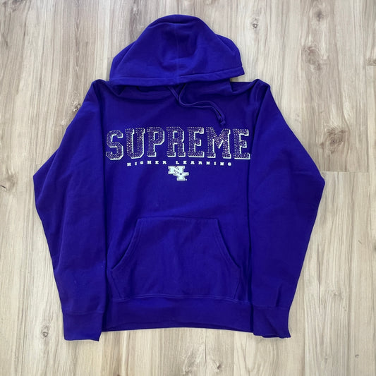 Supreme Gems Hooded Sweatshirt Purple