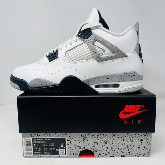Jordan 4 Retro White Cement (2025)