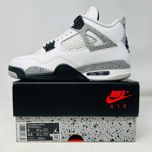 Jordan 4 Retro White Cement (2025)