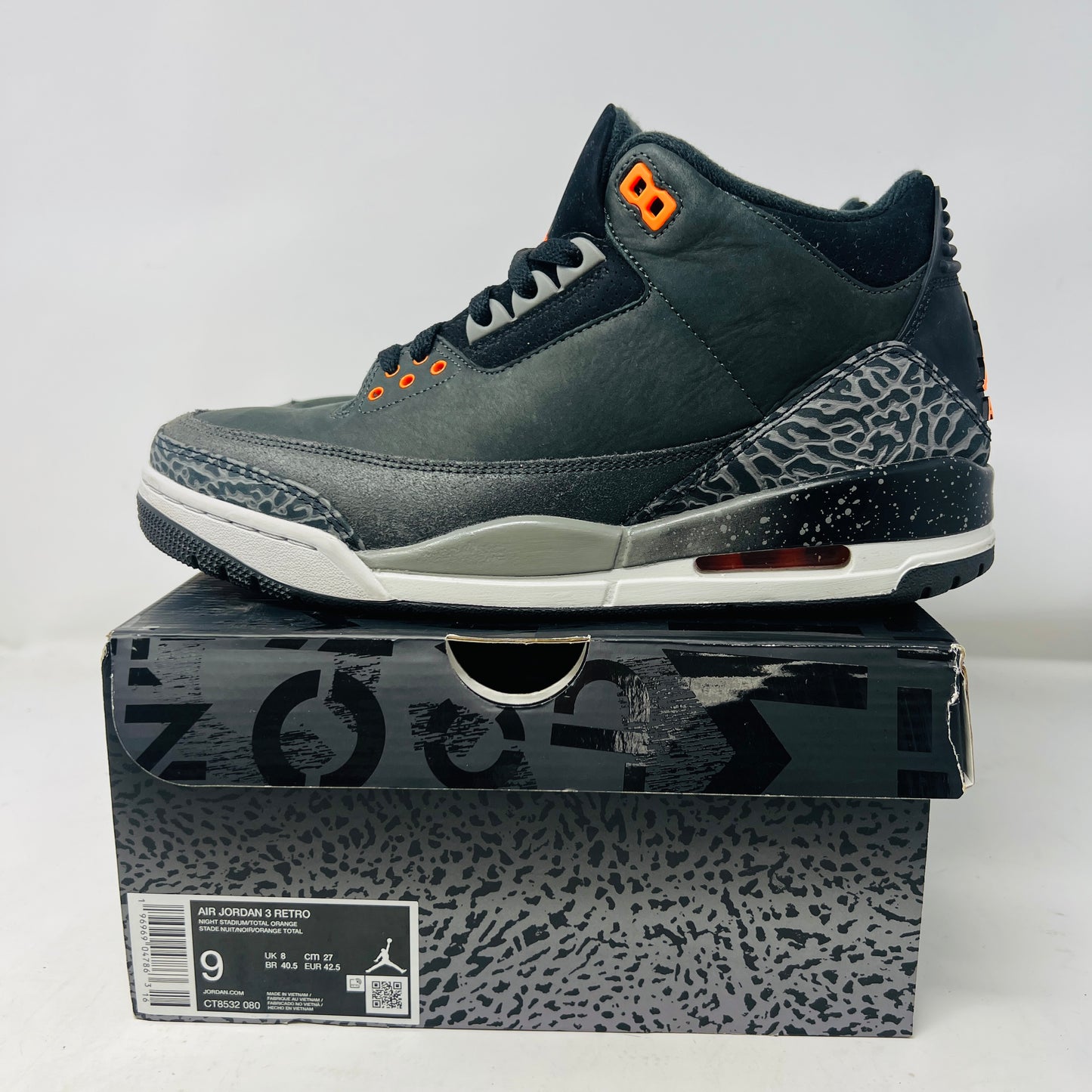 Jordan 3 Retro Fear Pack (2023)