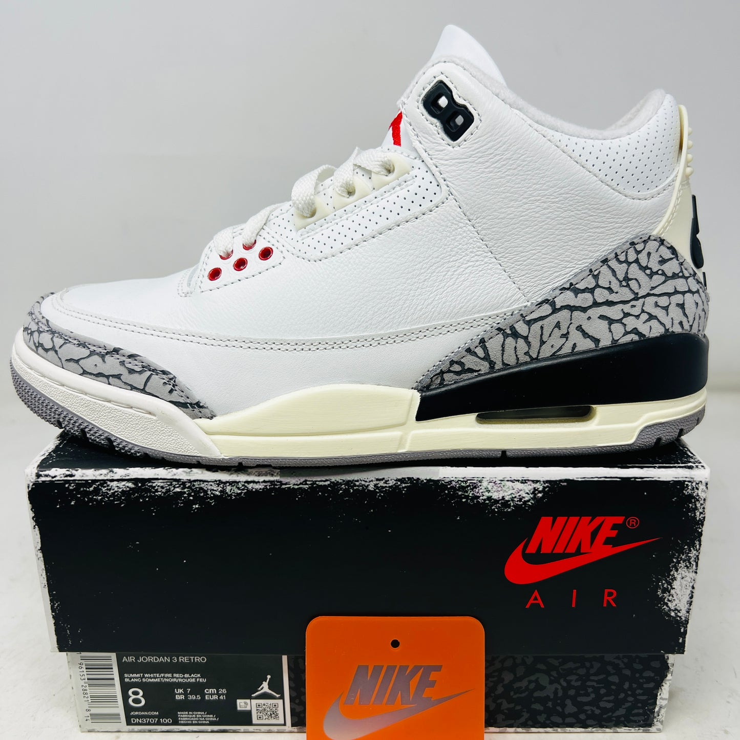 Jordan 3 Retro White Cement Reimagined