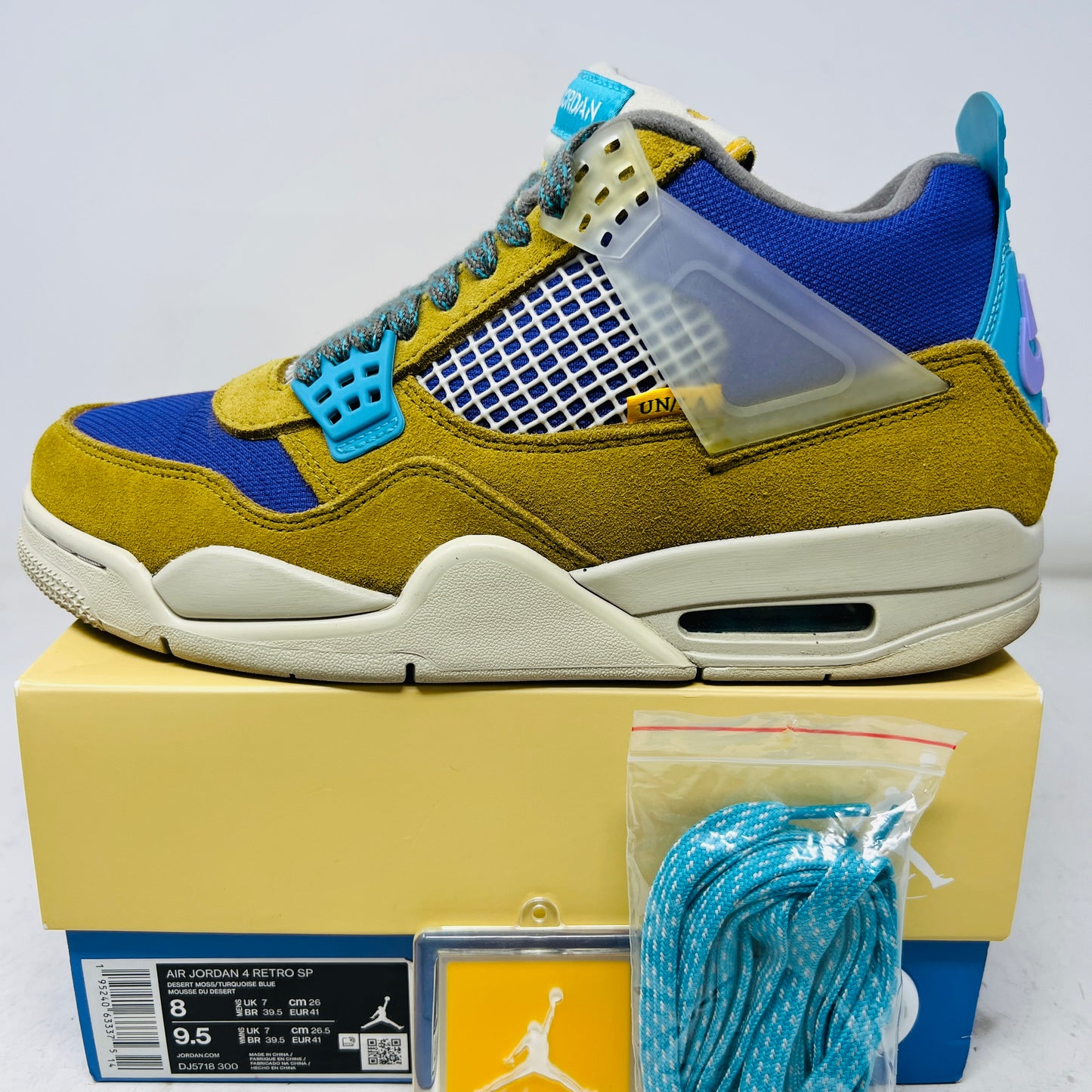 Jordan 4 Retro SP 30th Anniversary Union Desert Moss