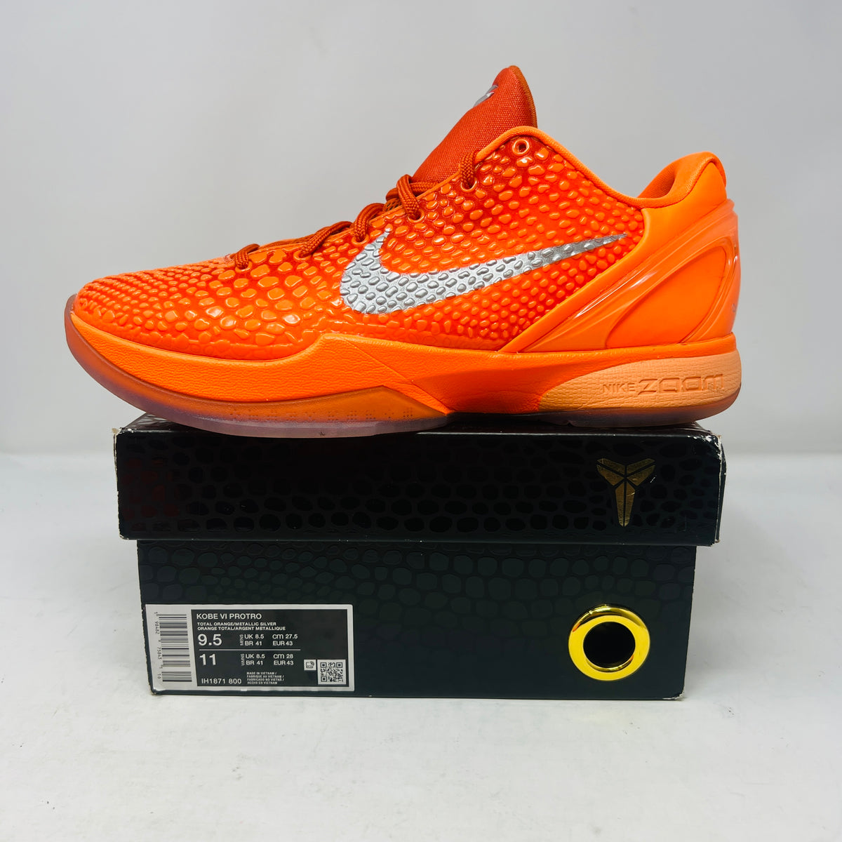 Nike Kobe 6 Protro Total Orange
