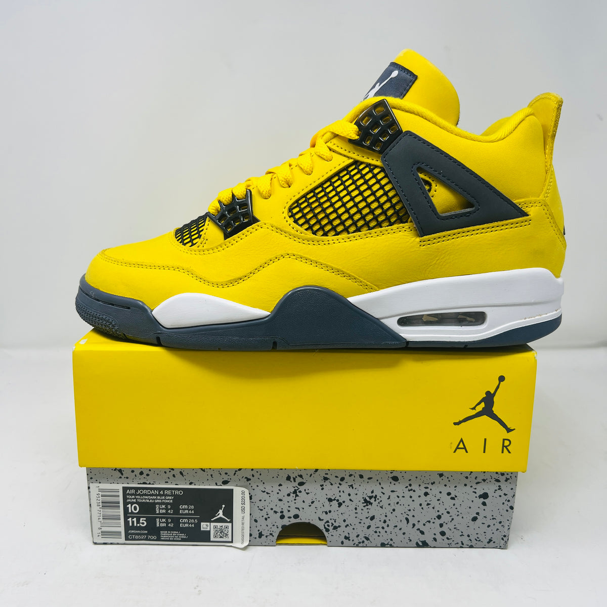 Jordan 4 Retro Lightning