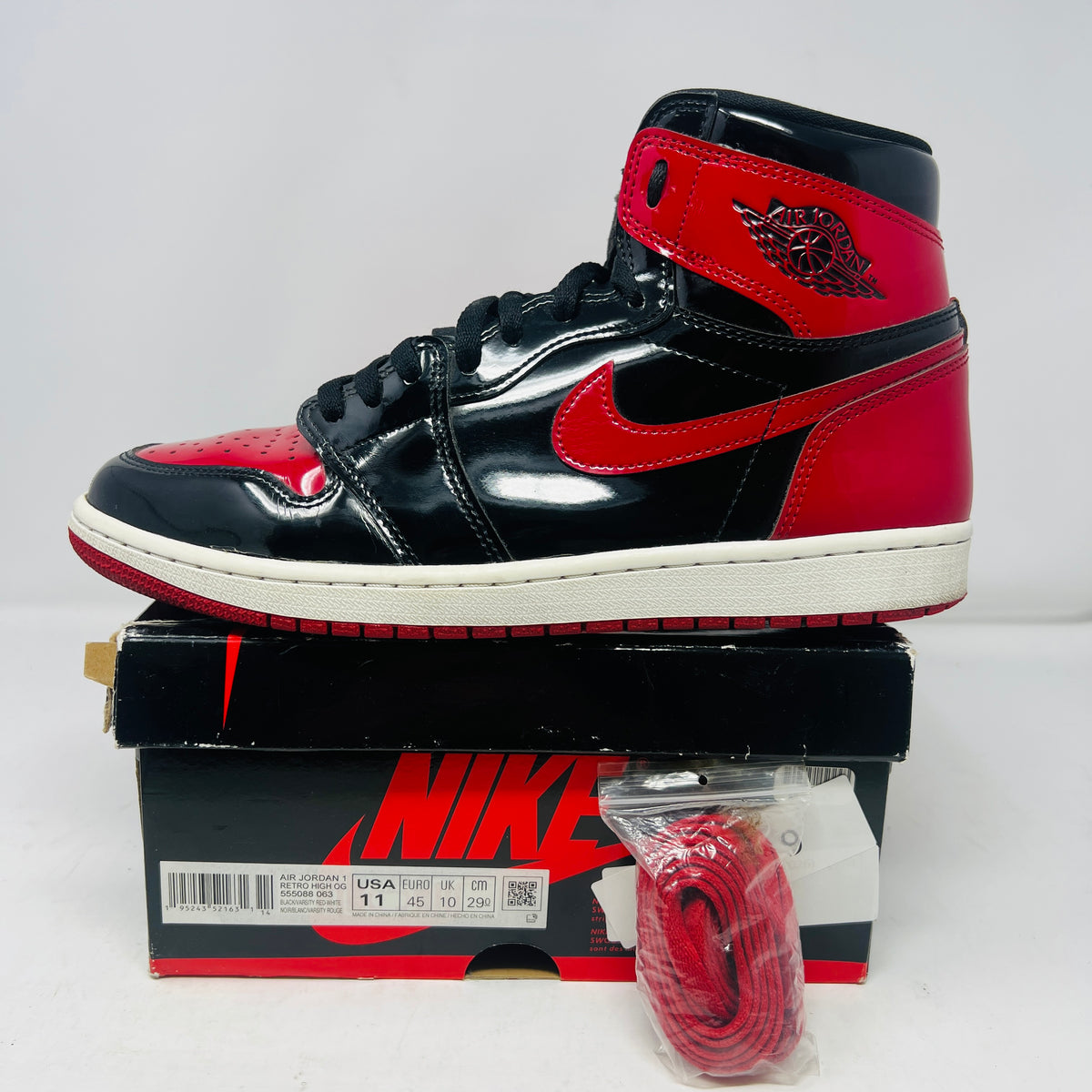 Jordan 1 Retro High OG Patent Bred