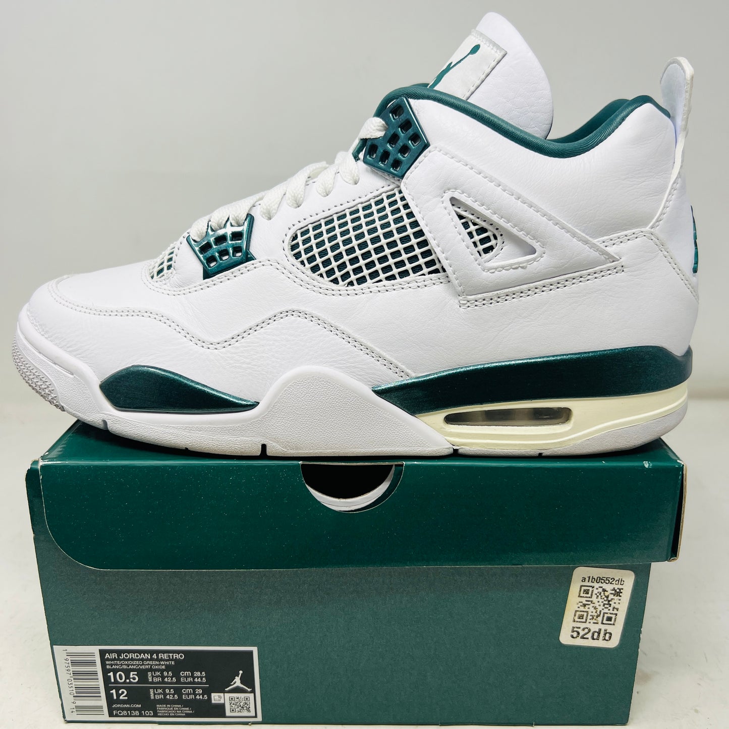 Jordan 4 Retro Oxidized Green
