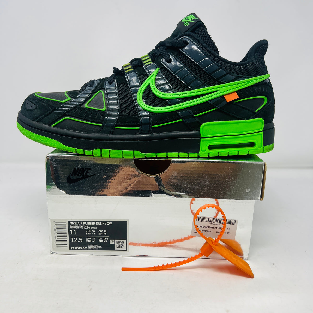 Nike Air Rubber Dunk Off-White Green Strike