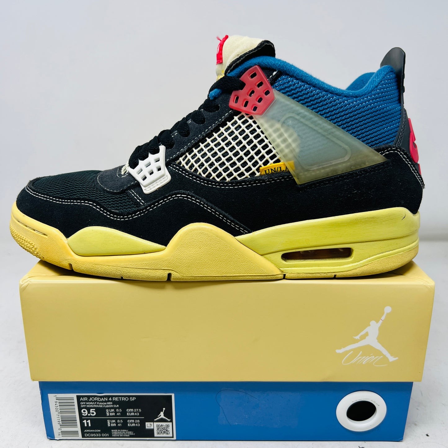 Jordan 4 Retro Union Off Noir