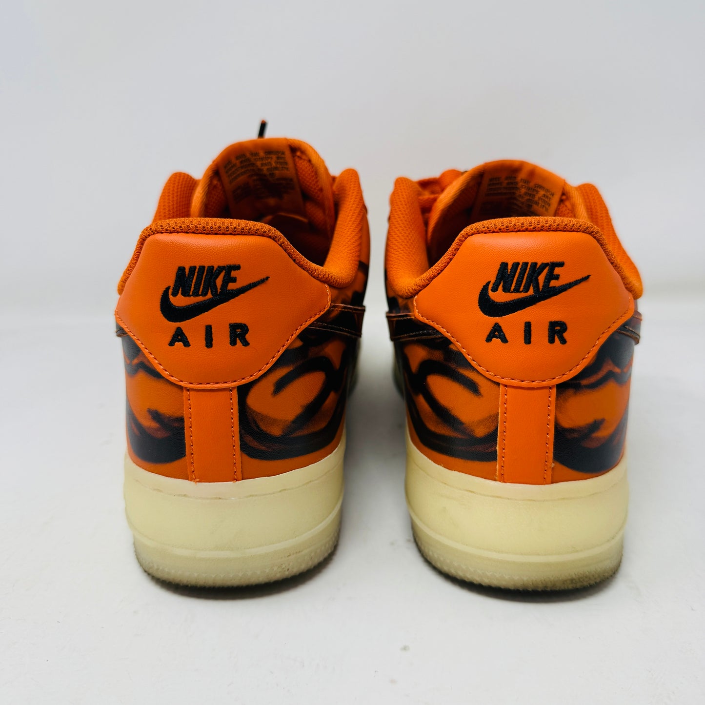 Nike Air Force 1 Low Orange Skeleton Halloween (2020)
