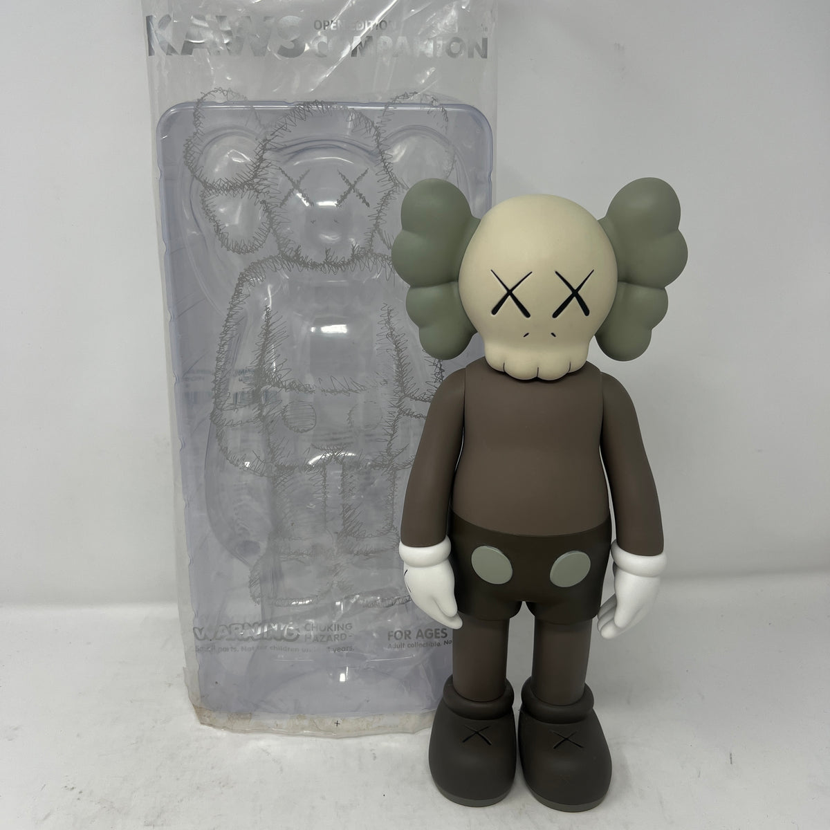 KAWS Companion Open Edition Vinyl Figure Brown