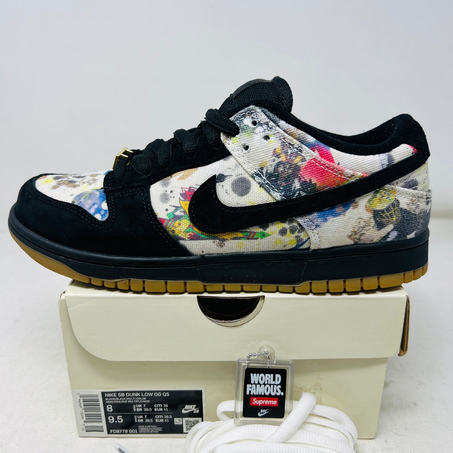 Nike SB Dunk Low Supreme Rammellzee