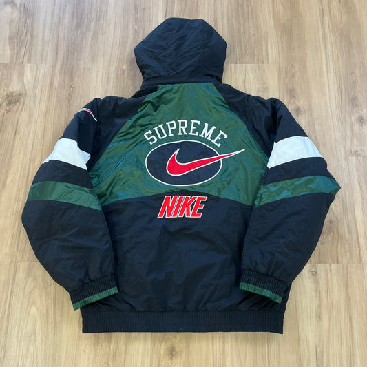 Supreme Nike Hooded Sport Jacket Green