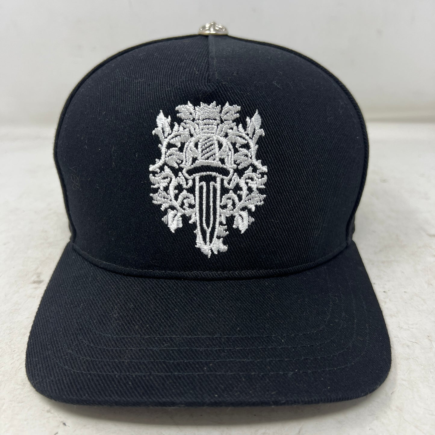 Chrome Hearts Dagger Denim Baseball Hat