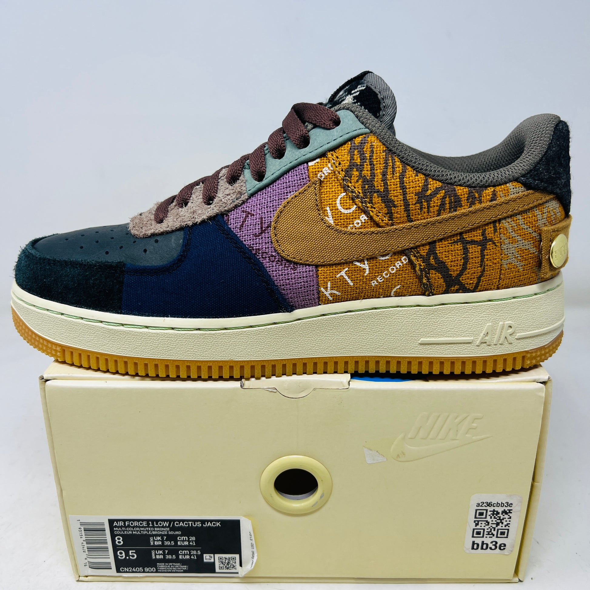 Nike Air Force 1 Low Travis Scott Cactus Jack β Holy Ground