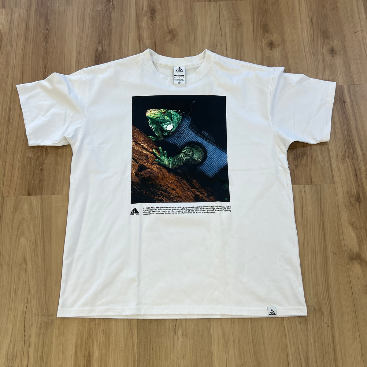 Nike ACG Dri-FIT Iguana Graphic T-Shirt White