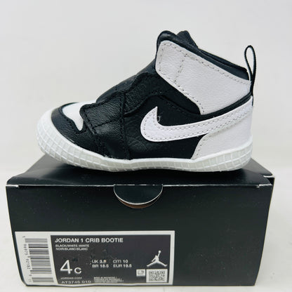 Jordan 1 Crib Bootie Black White (I)