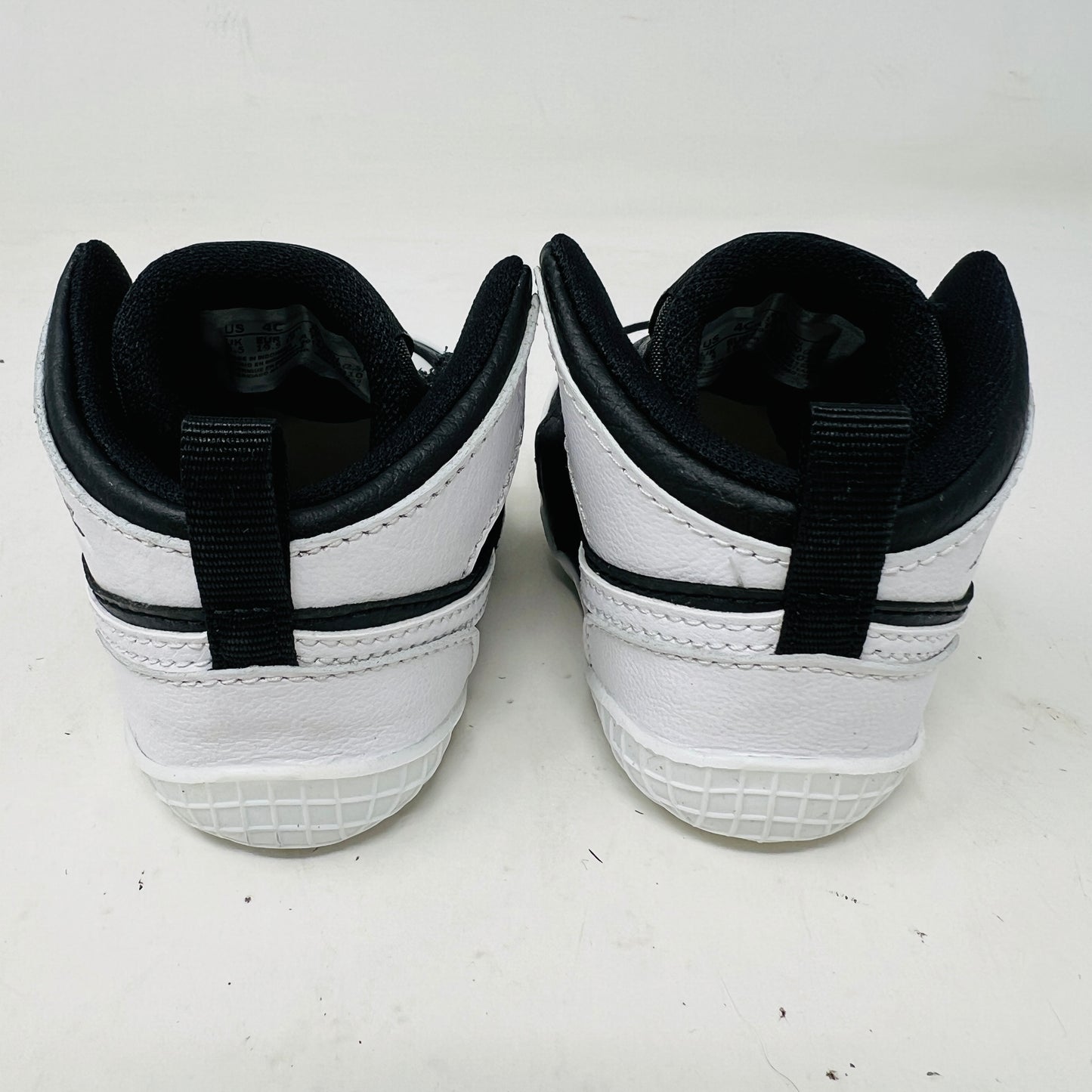 Jordan 1 Crib Bootie Black White (I)