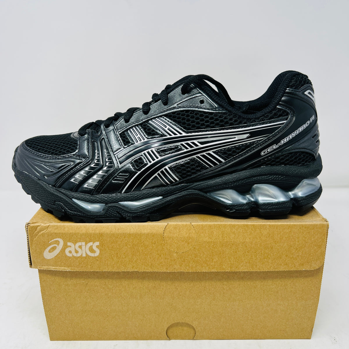 ASICS Gel-Kayano 14 Black Pure Silver