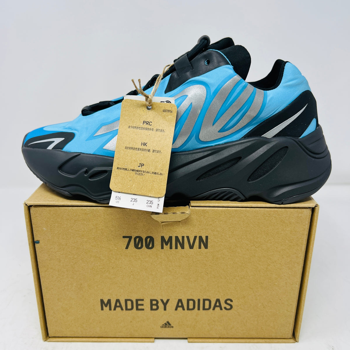 adidas Yeezy Boost 700 MNVN Bright Cyan