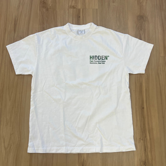 Hidden Boro Logo Shirt White