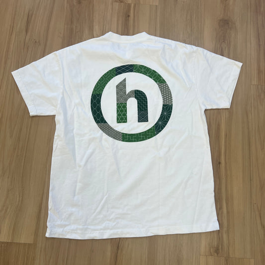 Hidden Boro Logo Shirt White