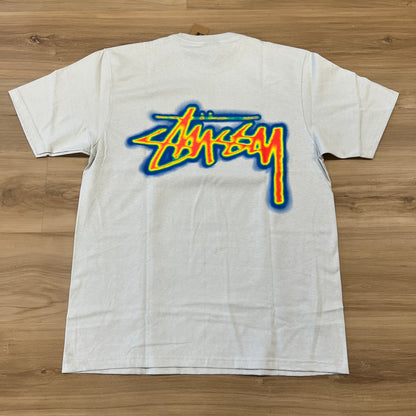 Stussy Thermal Stock Tee White