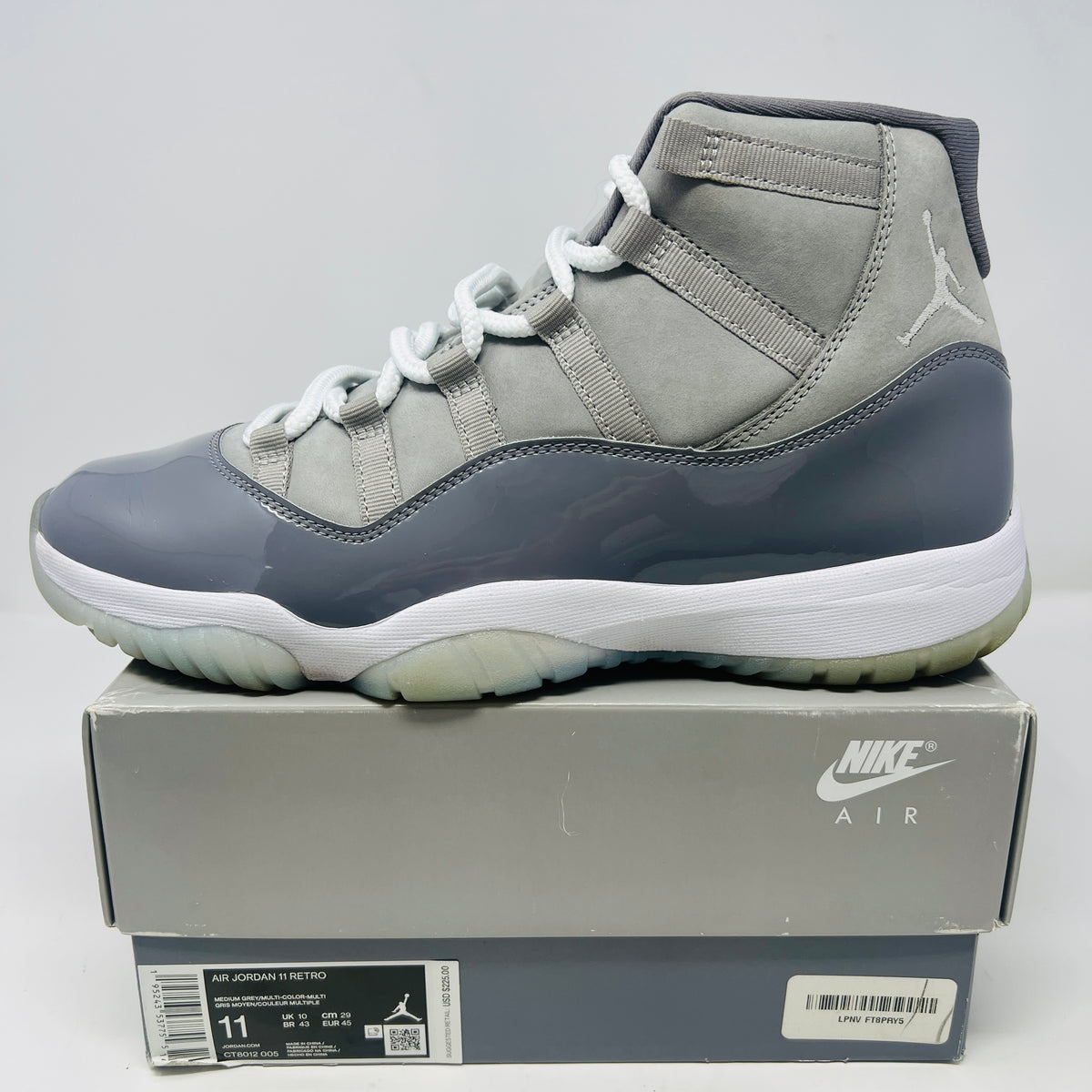 Jordan 11 Retro Cool Grey