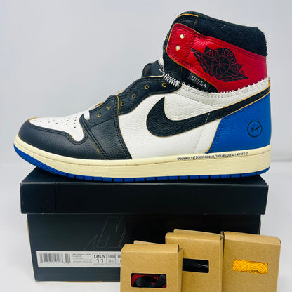 Jordan 1 Retro High OG SP Fragment x Union LA Varsity Red Sport Royal