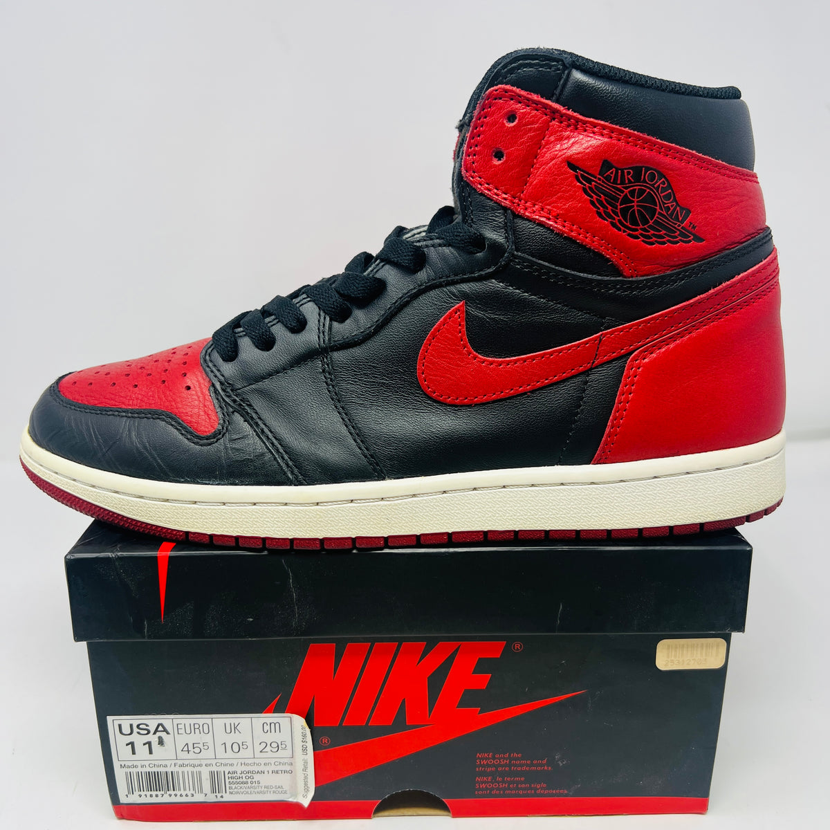 Jordan 1 Retro High Bred Banned