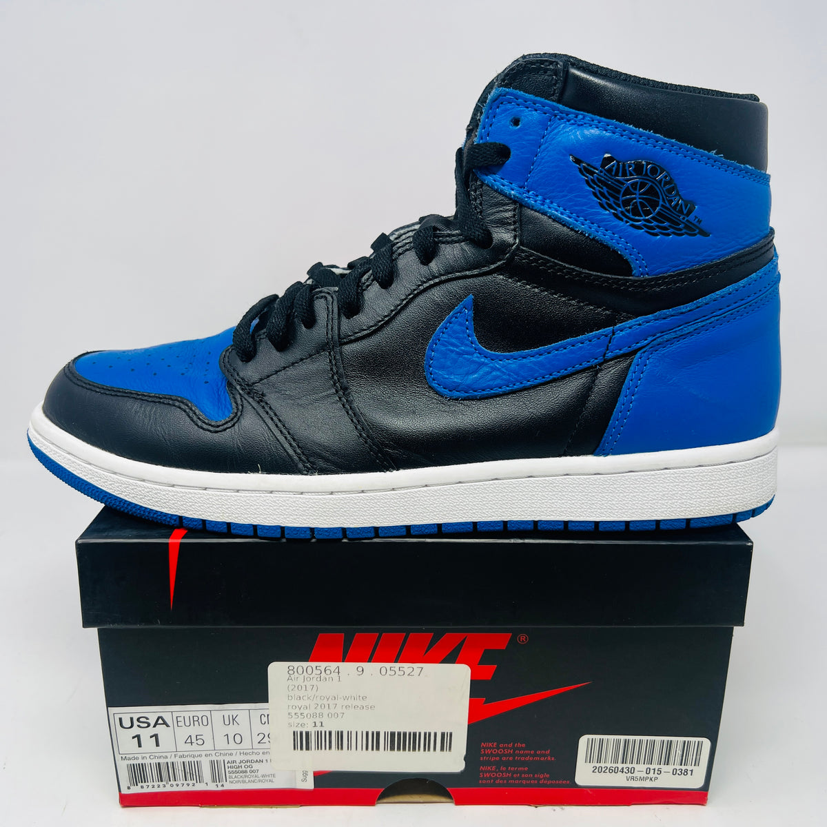 Jordan 1 Retro Royal