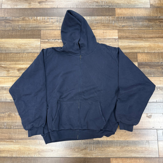 Yeezy Gap Zip Up Hoodie Navy