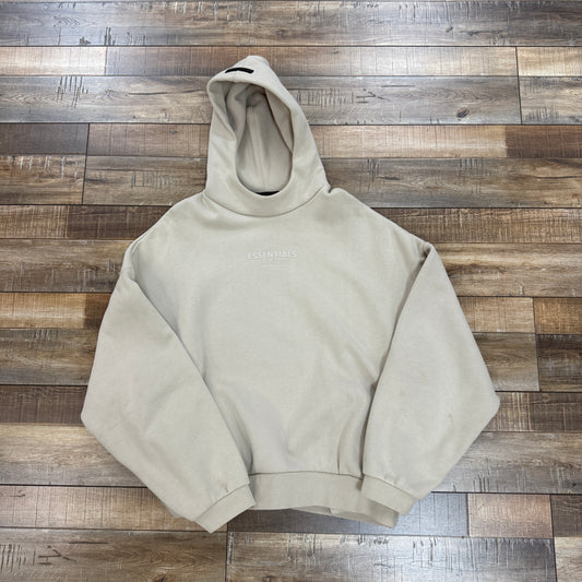 Fear of God Essentials Hoodie Beige