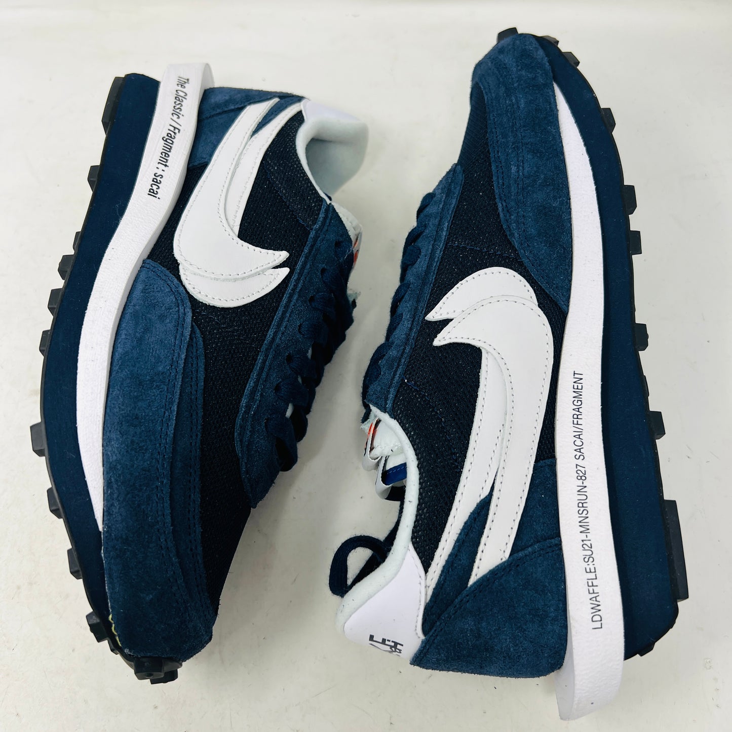 Nike LD Waffle SF sacai Fragment Blue Void