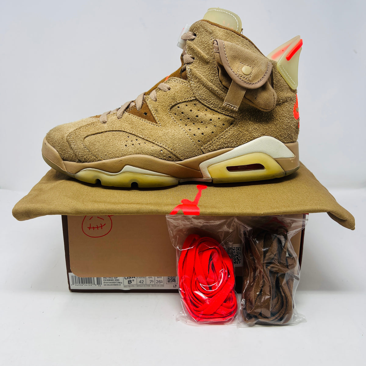 Jordan 6 Retro Travis Scott British Khaki