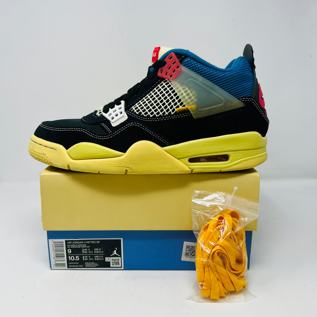 Jordan 4 Retro Union Off Noir