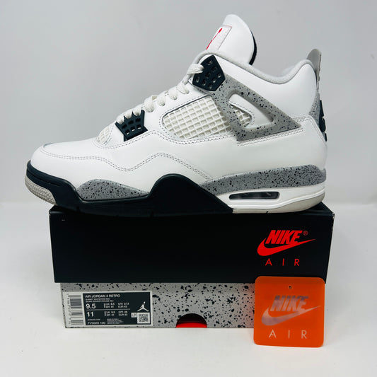 Jordan 4 Retro White Cement