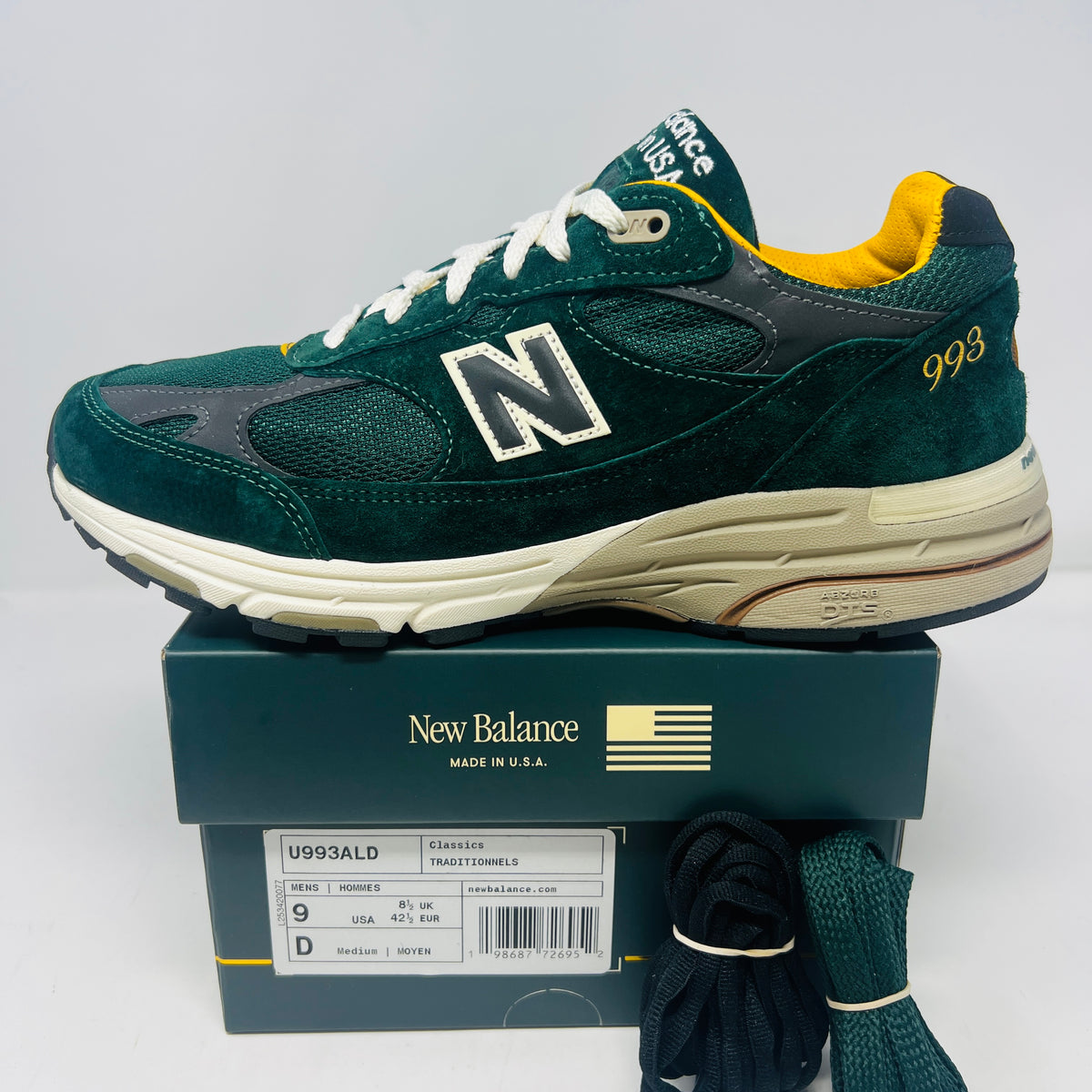 New Balance 993 MiUSA Aimé Leon Dore Pine Grove